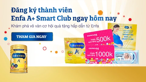 Register Enfa A+ Smart Club member to have the opportunity to receive attractive gifts from Enfa