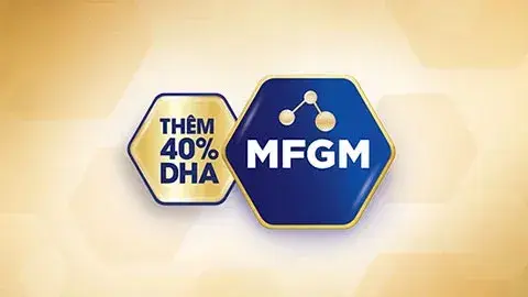 Công thức đột phá với DHA & MFGM hỗ trợ trí não phát triển tốt hơn, từ khi DHA được biết đến